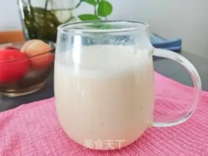Make Banana mango milkshake step 7