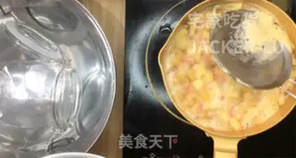 Make Homemade peach sauce step 7