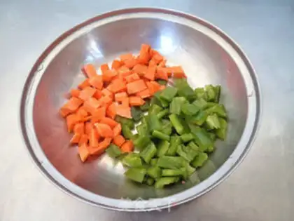 Make Beef bubbles step 1