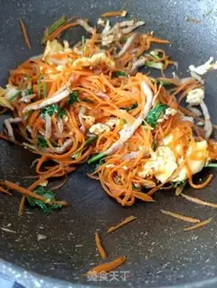Make ♪ Rusty eggs fried carrots ♪ step 13