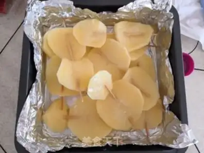 Make Baked potato chips step 1