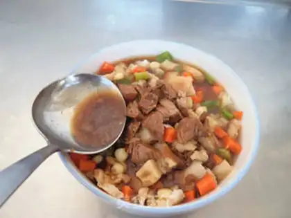 Make Beef bubbles step 9