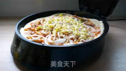 Make Chicken pizza step 4