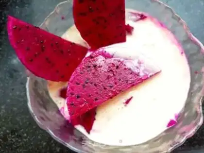 Make Pearl flamingo yogurt step 8