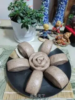 Make Black wheat buns step 8