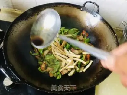 Make Chili fried meat step 7