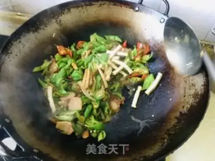 Make Chili fried meat step 8
