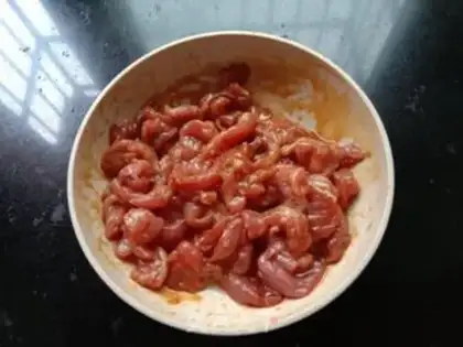 Make Pineapple sauce step 1
