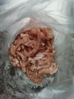 Make Sword bean fried meat step 0
