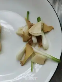 Make Sword bean fried meat step 1