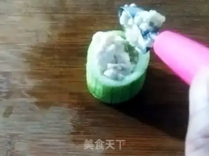 Make Shrimp tofu melon step 6