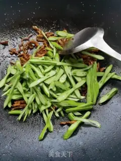 Make Sword bean fried meat step 5