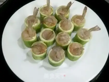 Make Shrimp tofu melon step 7