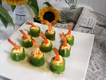 Make Shrimp tofu melon step 9