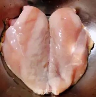 Make Chicken chest vegetable salad step 0