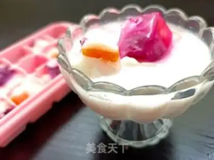 Make Coconut fruit yogurt step 12
