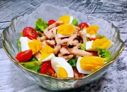 Make Chicken chest vegetable salad step 8