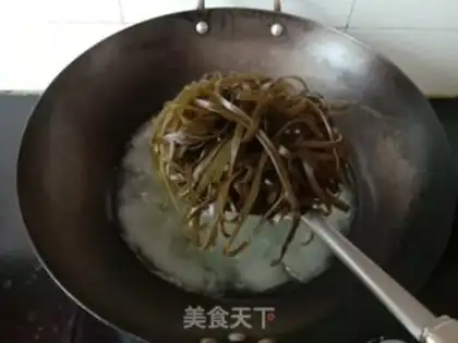 Make Garlic seaweed step 2