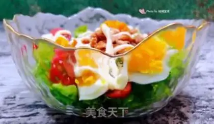 Make Chicken chest vegetable salad step 12