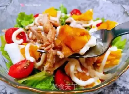 Make Chicken chest vegetable salad step 13