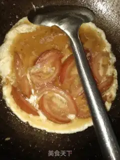 Make Tomato fried eggs step 3