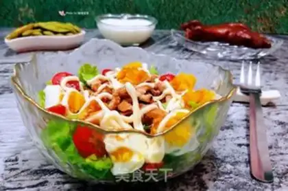 Make Chicken chest vegetable salad step 14
