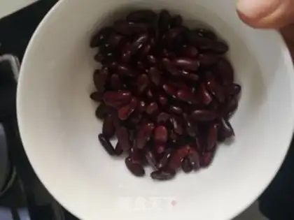 Make Iced beans step 1