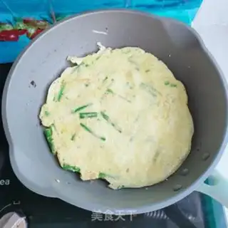 Make Onion moss eggcake step 4
