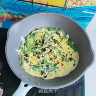 Make Onion moss eggcake step 5