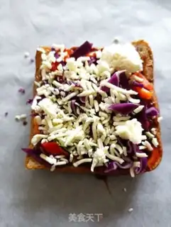 Make Shrimp toast pizza step 5