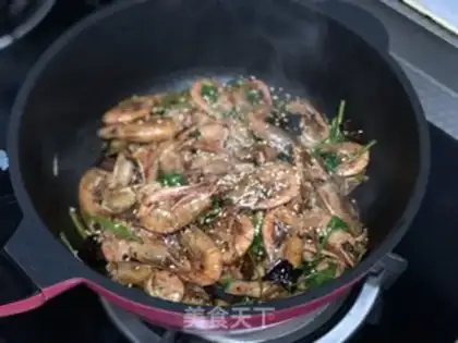 Make Spicy boiled shrimp step 7