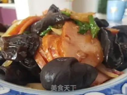 Make Onion fried intestines step 7