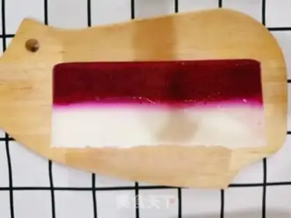 Make Flamingo milk pudding step 5