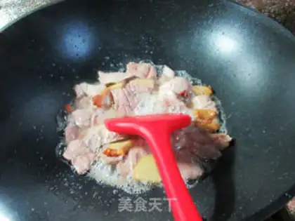 Make Scrambled pork step 4