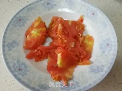 Make Cucumber with tomatoes step 1