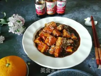Make Cracky sugar and tofu step 5