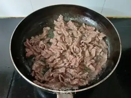Make Fried beef step 8
