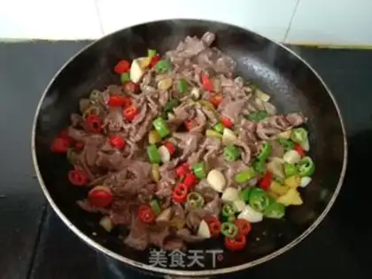 Make Fried beef step 11