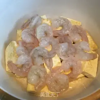 Make Shrimp fan tofu step 6