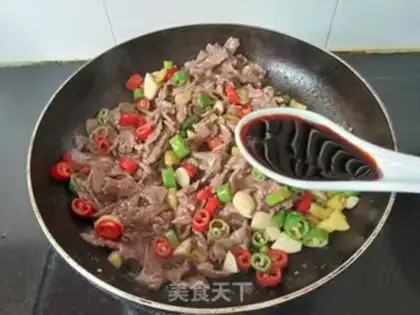 Make Fried beef step 12