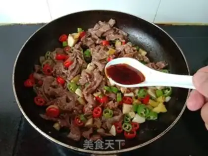 Make Fried beef step 13