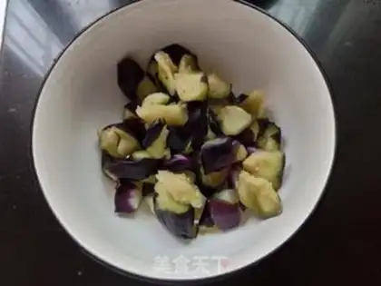 Make A regular eggplant step 4