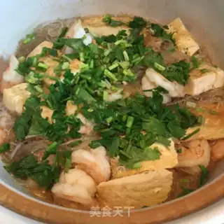 Make Shrimp fan tofu step 10