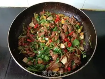 Make Fried beef step 14