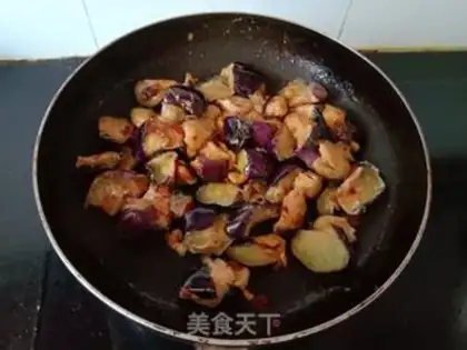 Make A regular eggplant step 9