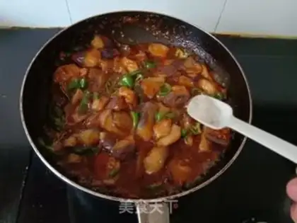 Make A regular eggplant step 11
