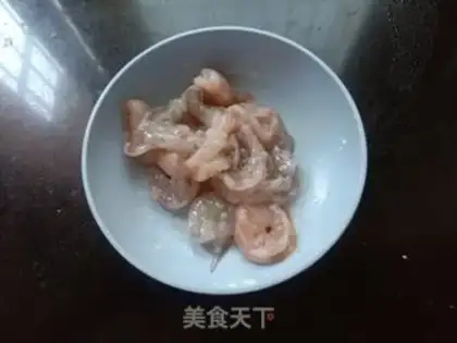 Make The soy rice shrimp step 1