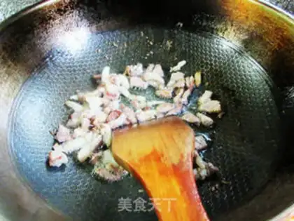 Make ♪ Squeeze the vealed beans ♪ step 4