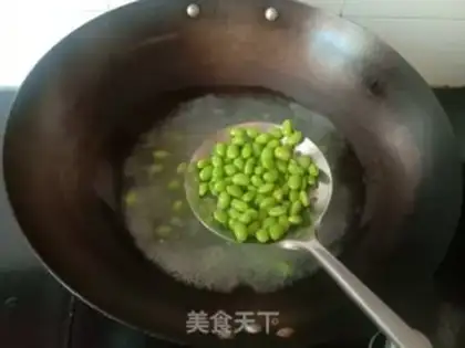 Make The soy rice shrimp step 2