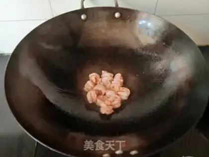 Make The soy rice shrimp step 3
